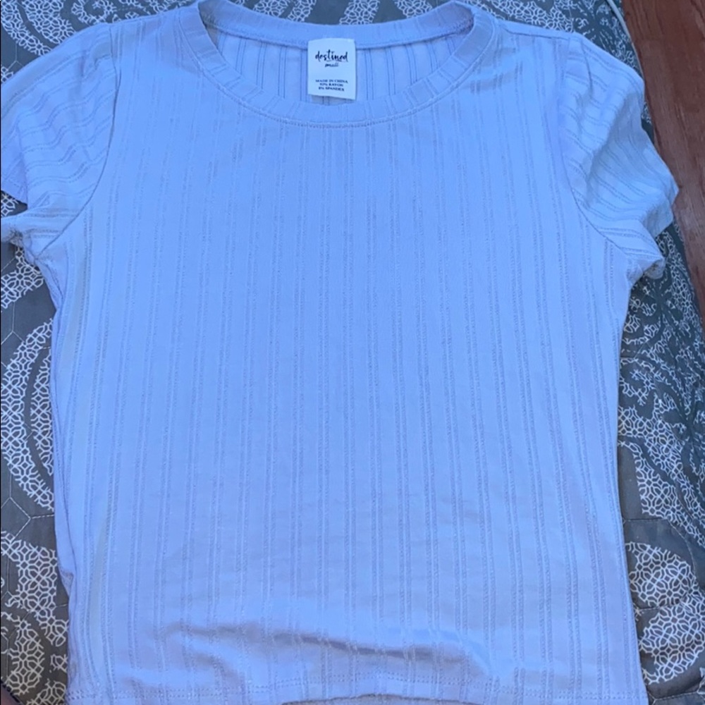 cropped tee